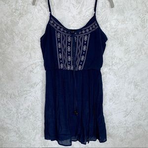 Navy Blue Romper